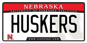 2005 Nebraska Husker license plate