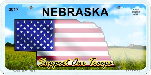 personalized motorcycle plates nebraska