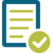 paper icon with green checkmark