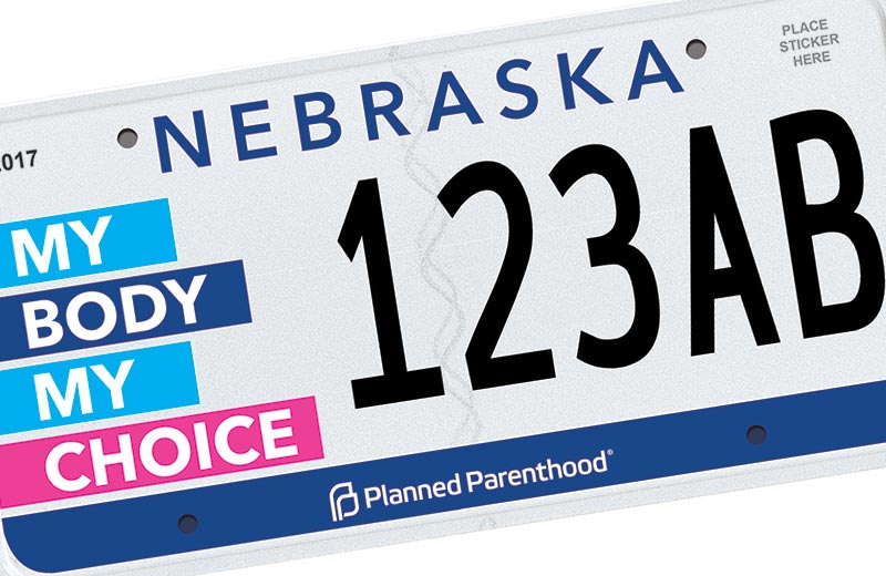 Planned Parenthood License Plate